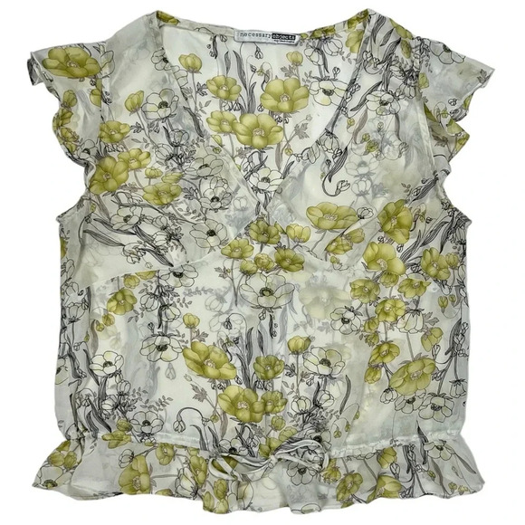 Vintage Necessary Objects Sheer Top - Picture 1 of 7